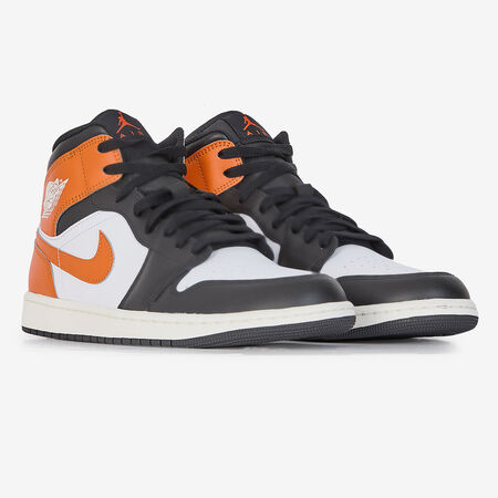 JORDAN air jordan 1 AIR JORDAN 1 MID WIT/ORANJE HEREN