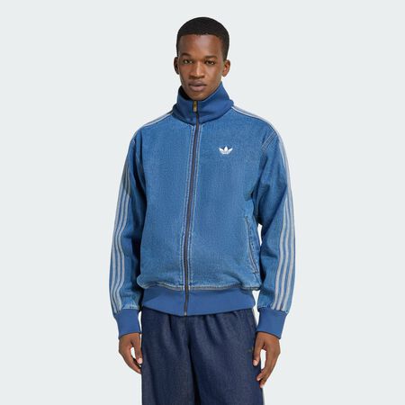 ADIDAS ORIGINALS JACKET FZ FIREBIRD DENIM BLAUW HEREN