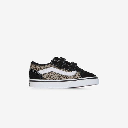 VANS old skool OLD SKOOL V ZWART/LUIPAARD BABY