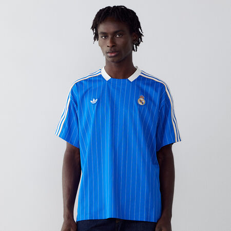 ADIDAS ORIGINALS MAILLOT REAL ICON BLAUW/WIT HEREN