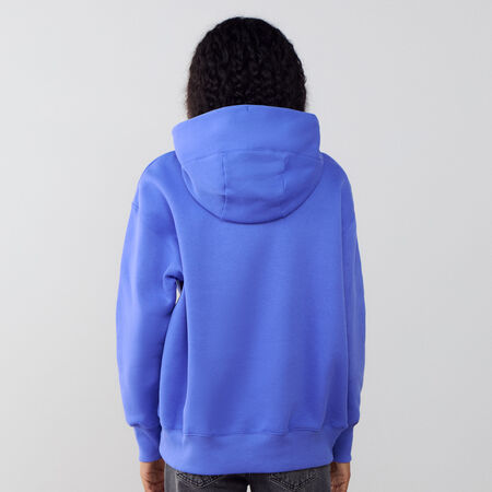 NIKE HOODIE PHOENIX LONG OVERSIZED BLAUW DAMES