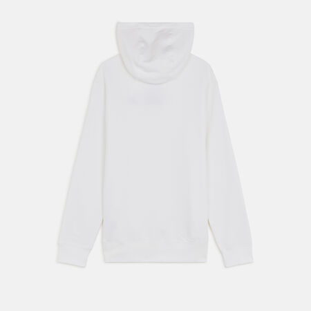 NIKE HOODIE CLUB SMALL LOGO BLANC HEREN