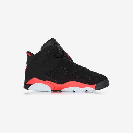 JORDAN AIR JORDAN 6 ZWART/ROOD KIND