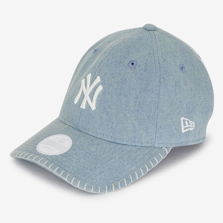 NEW ERA 9TWENTY WOMEN NY DENIM STITCH BLAUW DAMES