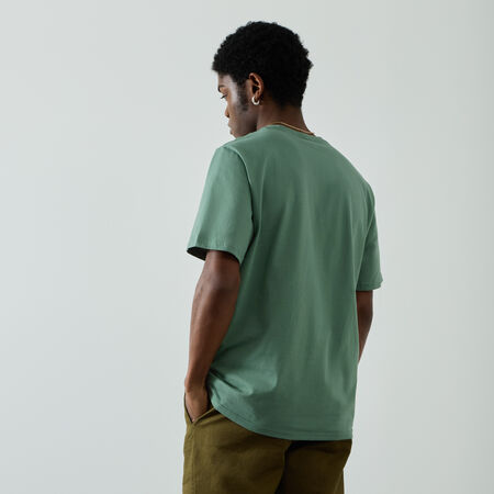 CONVERSE TEE SHIRT STAR CHEVRON EMBROIDERED VERT HEREN