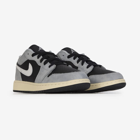 JORDAN AIR JORDAN 1 LOW GRIJS/ZWART JUNIOR