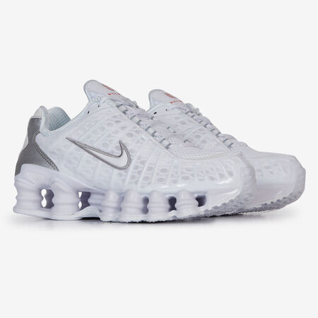 NIKE shox SHOX TL BLANC/ARGENT DAMES