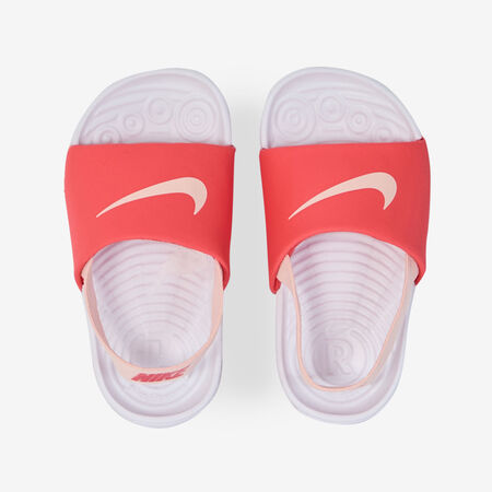 NIKE KAWA SLIDE EL ORANJE/WIT BABY