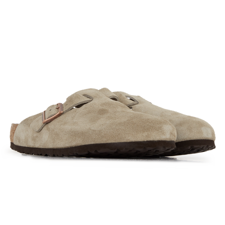 BIRKENSTOCK boston BOSTON SUEDE TAUPE TAUPE HEREN