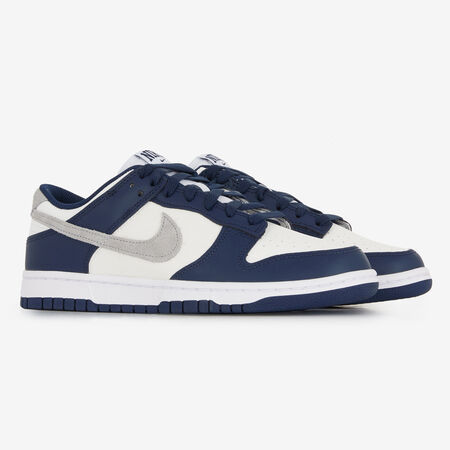 NIKE dunk DUNK LOW MIDNIGHT NAVY BLAUW/GRIJS HEREN