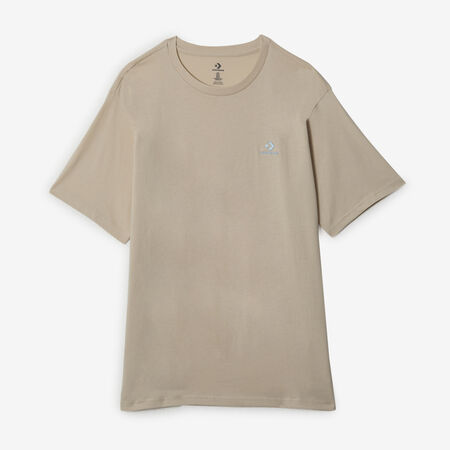 TEE SHIRT STAR CHEVRON : BEIGE/HEMELSBLAUW