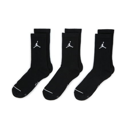 JORDAN CHAUSSETTES X3 CREW JUMPMAN ZWART/WIT HEREN