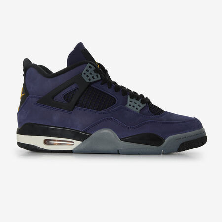 JORDAN AIR JORDAN 4 RETRO PAARS/GEEL HEREN