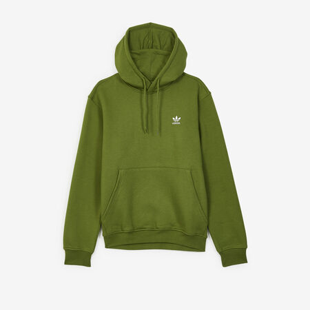 ADIDAS ORIGINALS HOODIE ESSENTIAL TREFOIL GROEN/WIT HEREN
