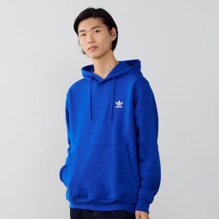ADIDAS ORIGINALS HOODIE ESSENTIAL TREFOIL BLAUW HEREN