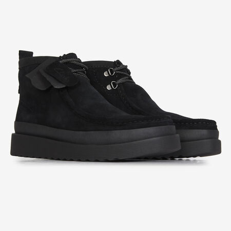 CLARKS WALLABEE FTR 2 HI ZWART HEREN