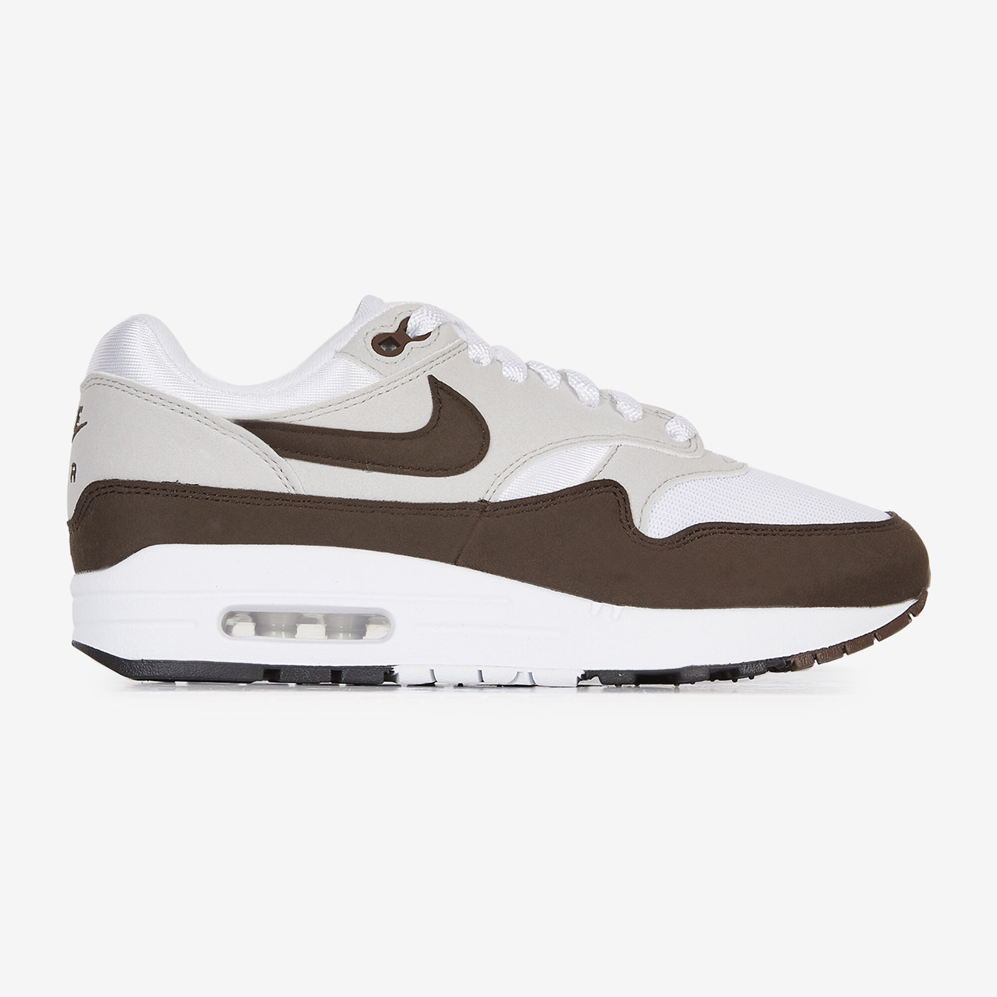 NIKE AIR MAX 1 WIT BRUIN SNEAKERS DAMES Courir