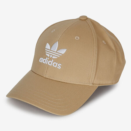 ADIDAS ORIGINALS CASQUETTE BASEBALL TREFOIL BEIGE/WIT HEREN