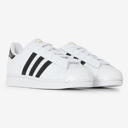 ADIDAS ORIGINALS superstar SUPERSTAR II PATENT WIT/ZWART DAMES