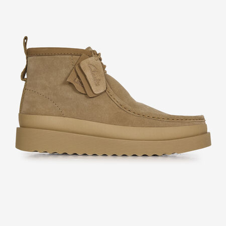 CLARKS WALLABEE FTR 2 HI BEIGE HEREN