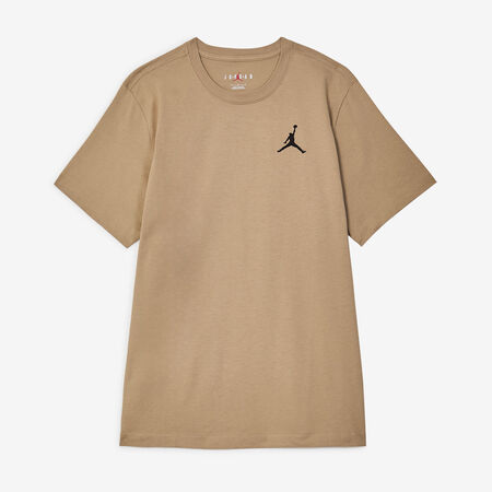 JORDAN TEE SHIRT JUMPMAN EMB BRUIN/ZWART HEREN