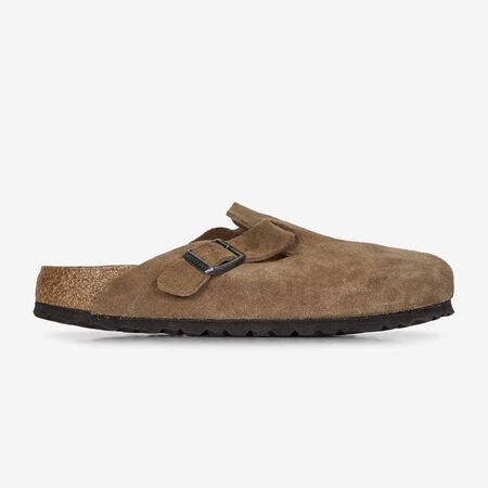 BIRKENSTOCK boston BOSTON SUEDE DARK TEA BRUIN DAMES