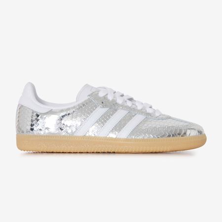 ADIDAS ORIGINALS samba SAMBA OG REPTILE ZILVER/WIT DAMES