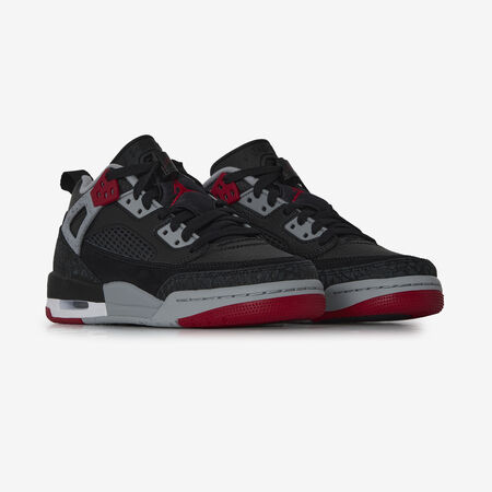 JORDAN Spizike JORDAN SPIZIKE LOW ZWART/ROOD JUNIOR