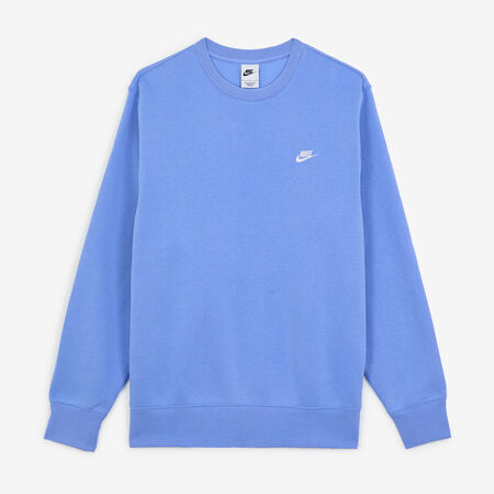 SWEAT CREW CLUB : BLAUW/WIT