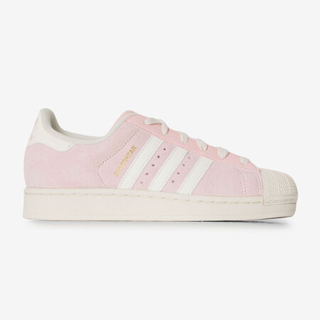ADIDAS ORIGINALS superstar SUPERSTAR II SUEDE ROZE/WIT DAMES