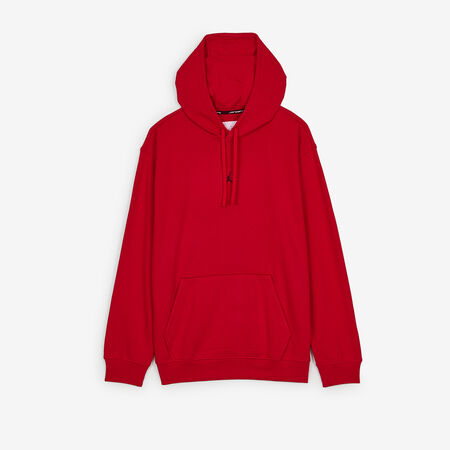JORDAN HOODIE CENTERED LOGO DRI-FIT ROOD HEREN