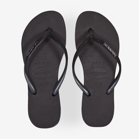 HAVAIANAS slim SLIM GLITTER II ZWART DAMES