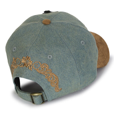 NEW ERA 9TWENTY WOMEN WESTERN BLAUW/BRUIN DAMES