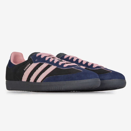 ADIDAS ORIGINALS SAMBA ZWART/MARINEBLAUW DAMES
