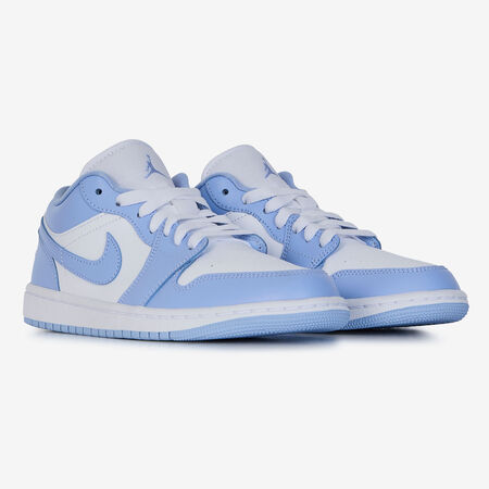 JORDAN AIR JORDAN 1 LOW WIT/BLAUW DAMES
