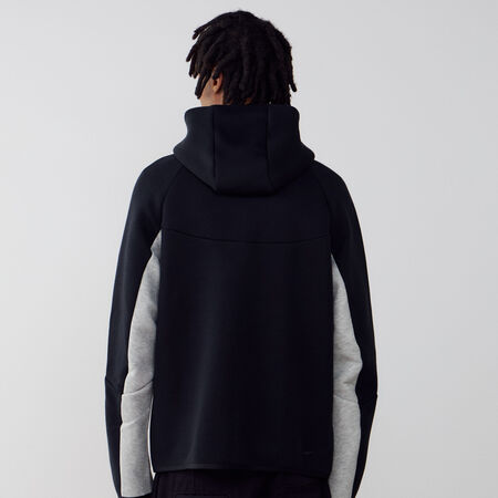 NIKE JACKET TECH FLEECE FZ ZWART/GRIJS HEREN