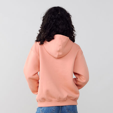 JORDAN HOODIE OVERSIZE BROOKLYN ROZE/WIT DAMES