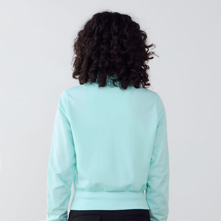 ADIDAS ORIGINALS JACKET FZ FIREBIRD BLAUW/WIT DAMES