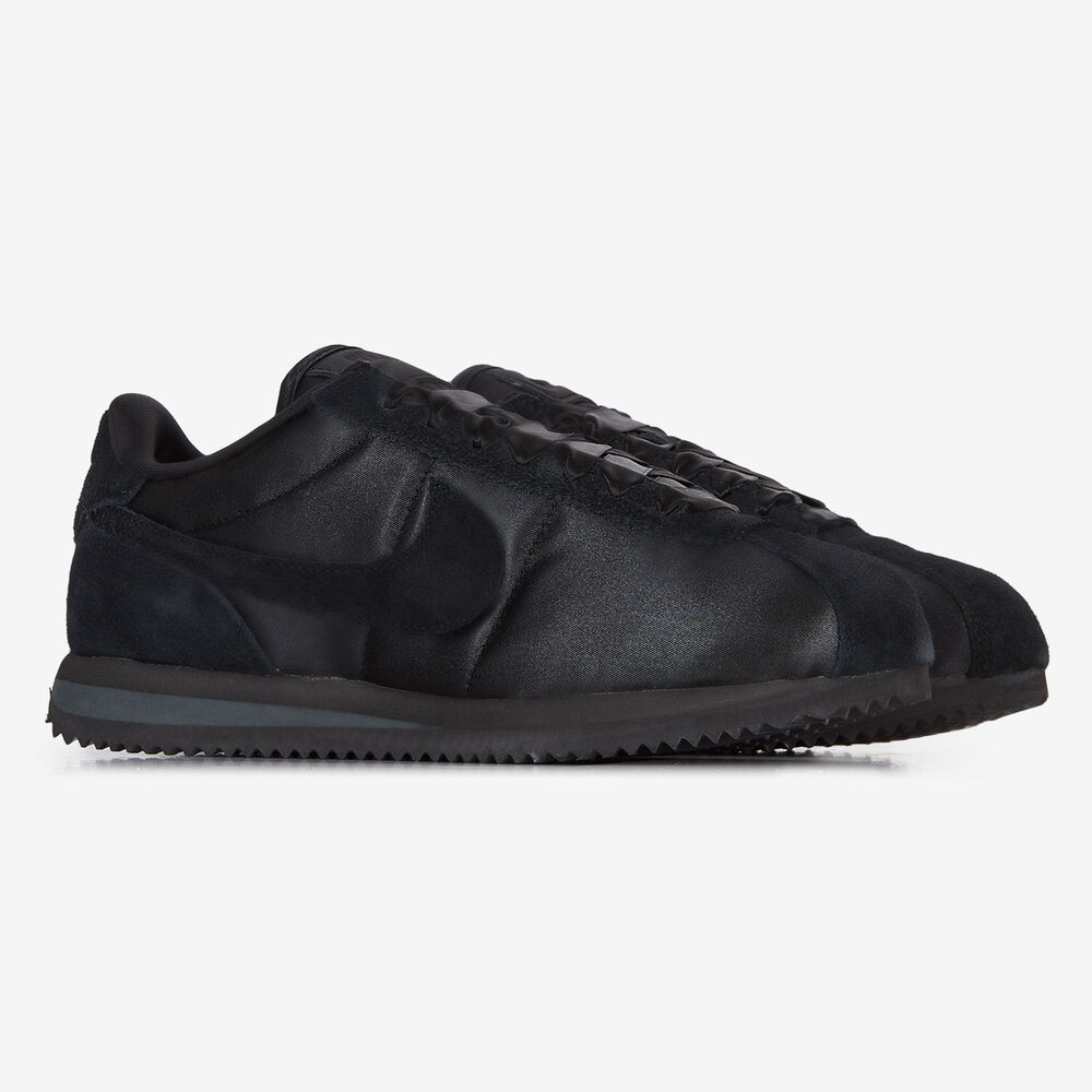 NIKE CORTEZ SATIN ZWART SNEAKERS DAMES