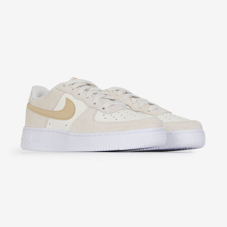 NIKE air force 1 AIR FORCE 1 LOW SUEDE BEIGE/WIT JUNIOR