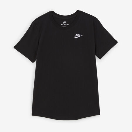 NIKE GRAPHIC ESSENTIAL T SHIRT ZWART DAMES