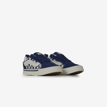 VANS knu skool KNU SKOOL CHECK EL BLAUW/WIT BABY