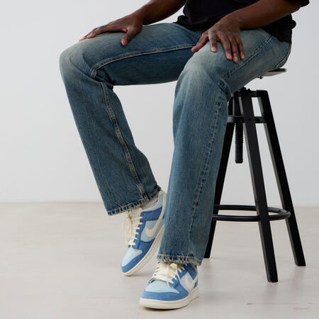 NIKE dunk DUNK LOW BEIGE/BLAUW HEREN