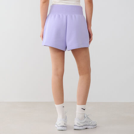 NIKE SHORT PHOENIX ESSENTIAL PAARS/WIT DAMES