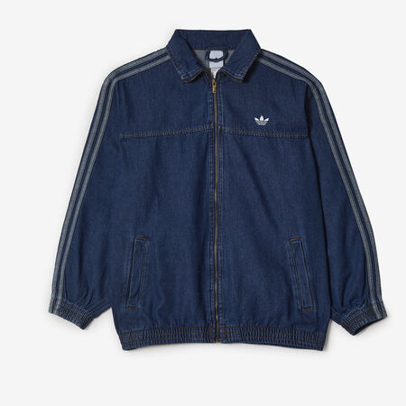 ADIDAS ORIGINALS JACKET FZ FIREBIRD DENIM BLAUW DAMES