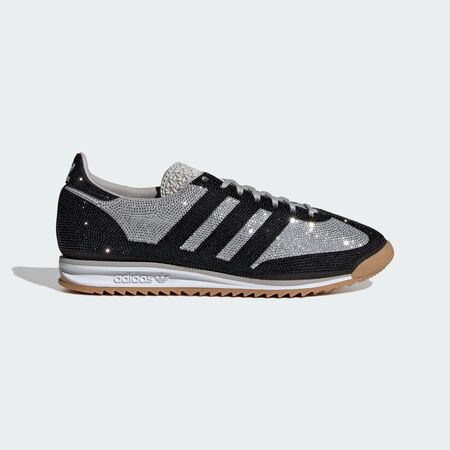 ADIDAS ORIGINALS sl 72 SL 72 OG RHINESTONES ZILVER/ZWART DAMES
