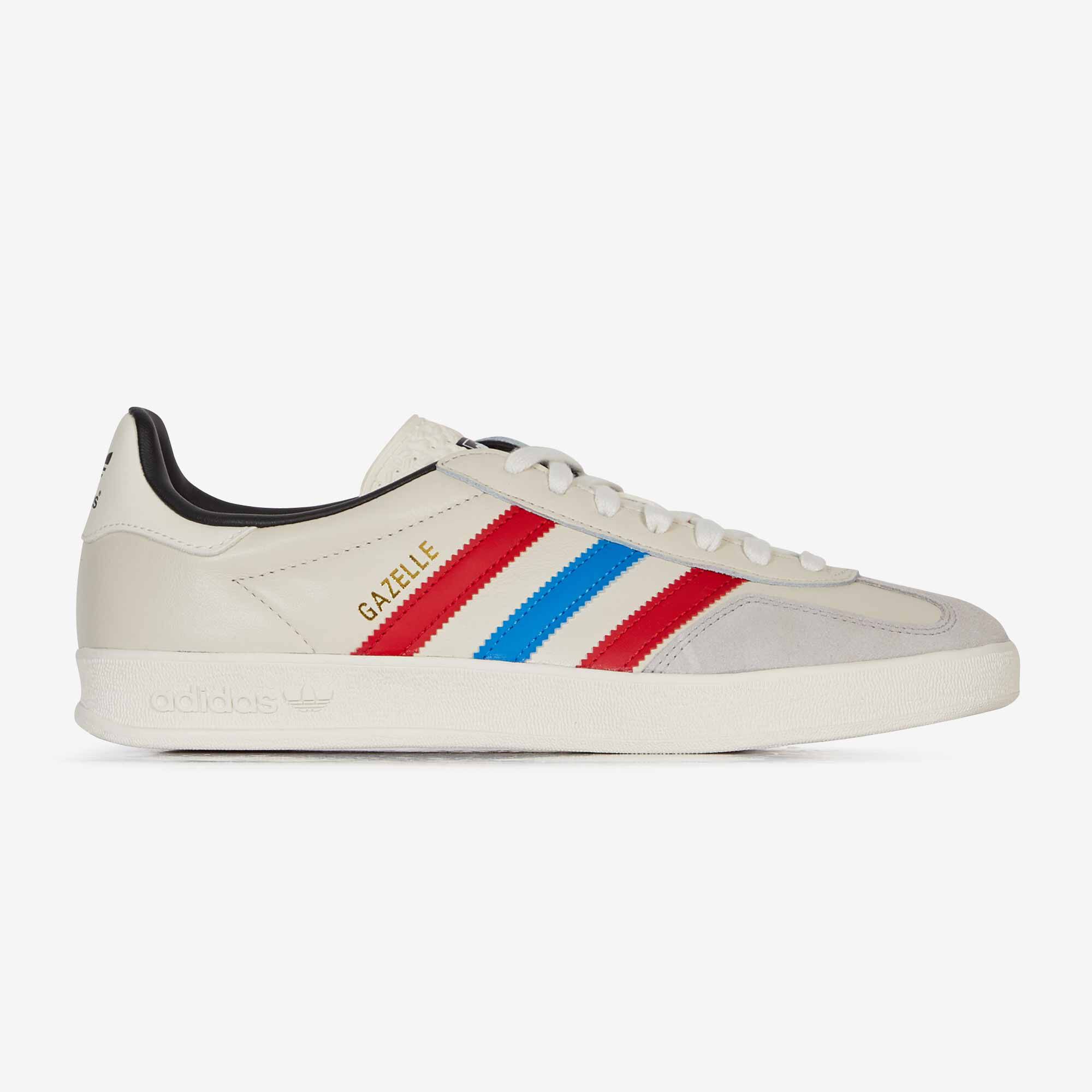 ADIDAS ORIGINALS GAZELLE INDOOR WIT ROOD SNEAKERS HEREN Courir