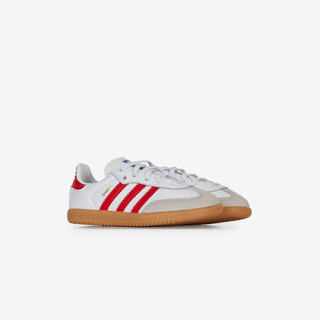 ADIDAS ORIGINALS samba SAMBA OG EL WIT/ROOD BABY