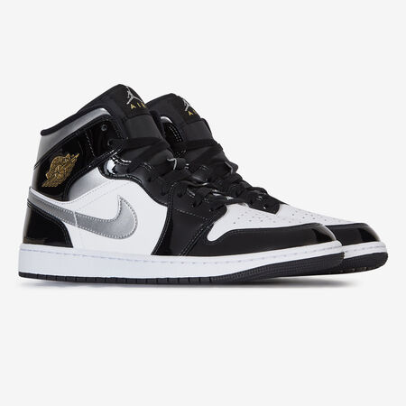 JORDAN air jordan 1 JORDAN 1 MID WIT/ZWART HEREN