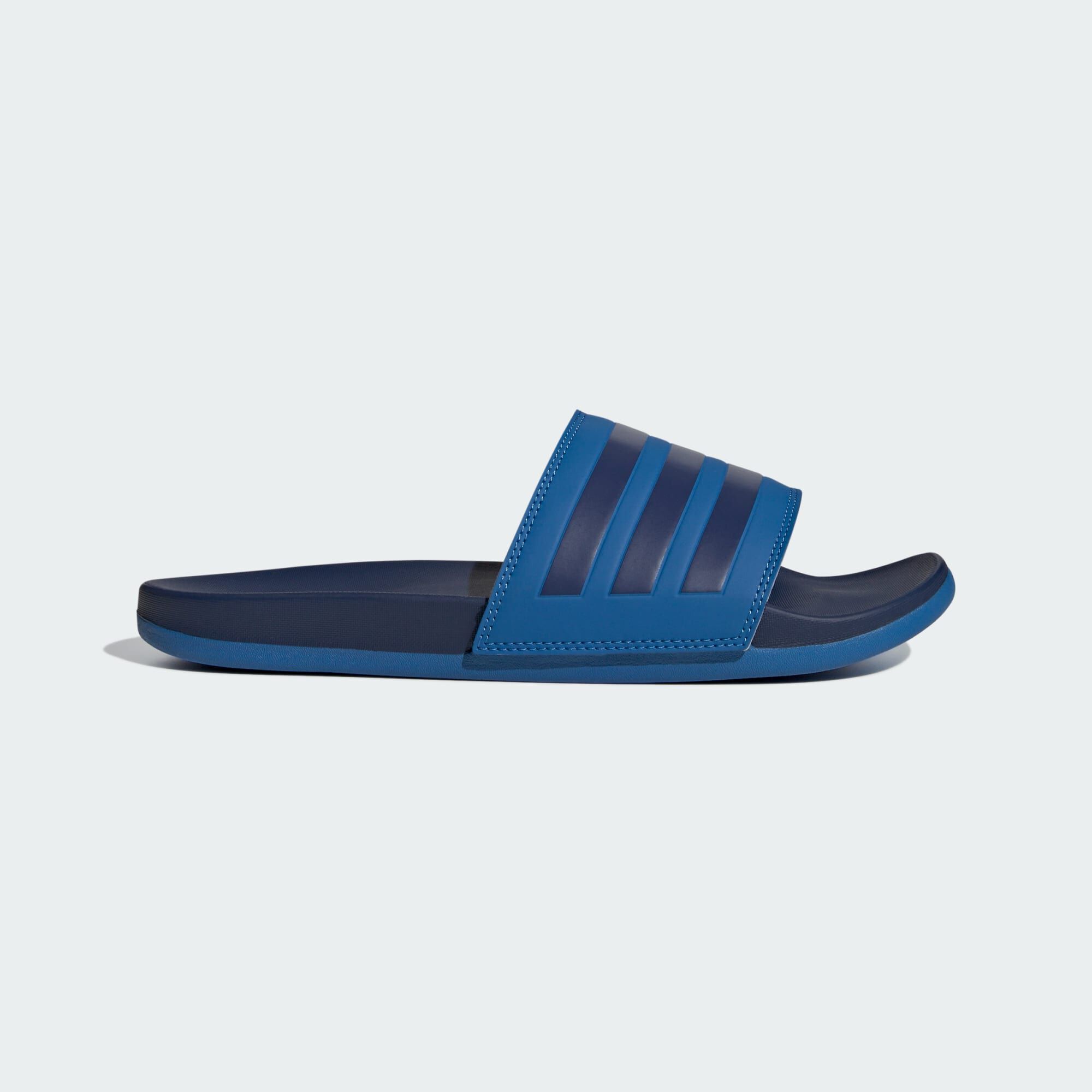 ADIDAS ORIGINALS ADILETTE COMFORT SLIDES Bright Royal Dark Blue